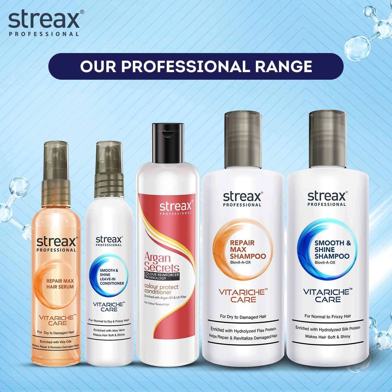 Streax Professional Vitariche Care Smooth & Shine Masque