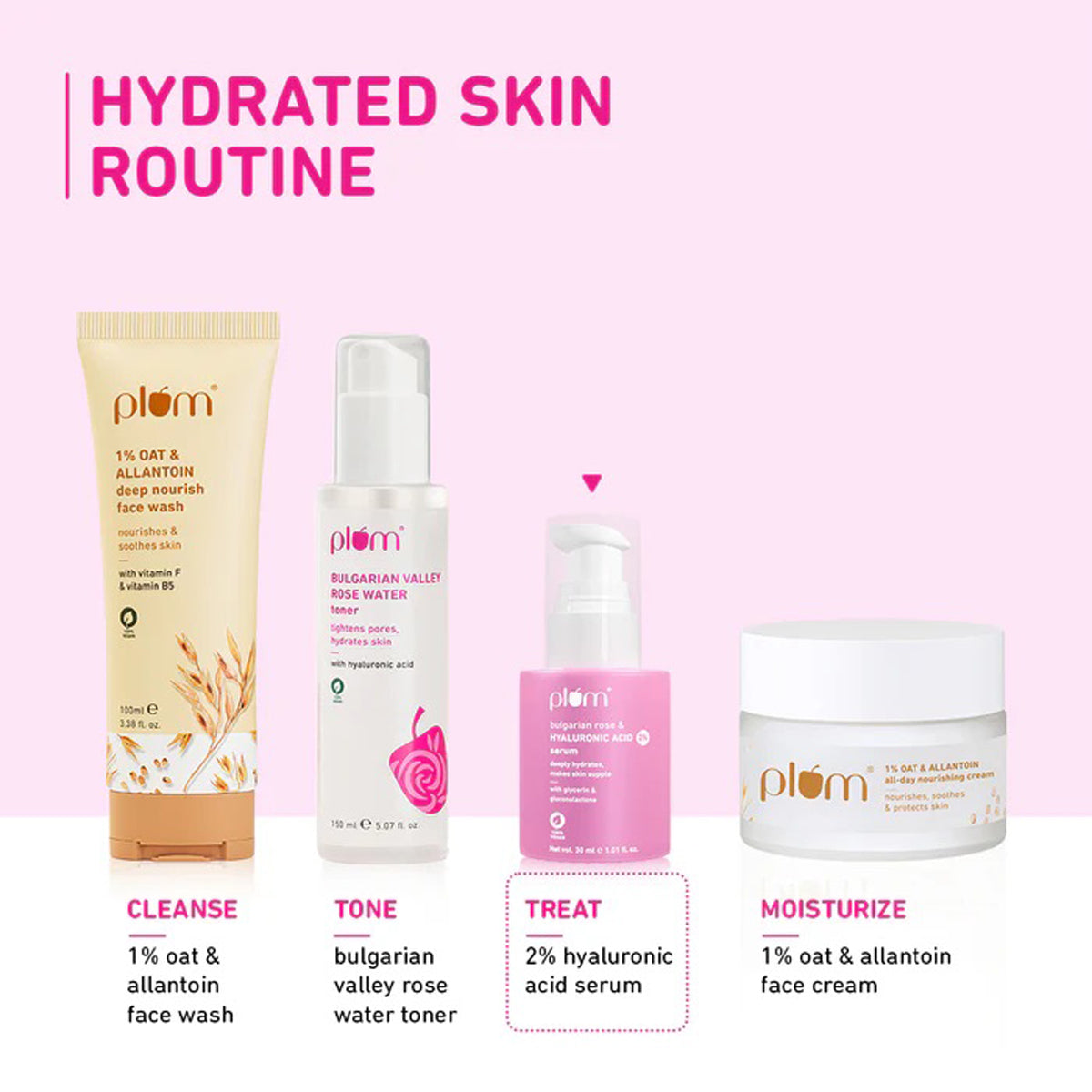 Plum 2Per Hyaluronic Acid Serum With Bulgarian Rose