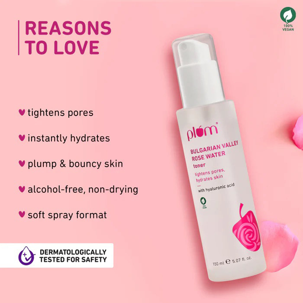 Plum Bulgarian Valley Rose Water Toner