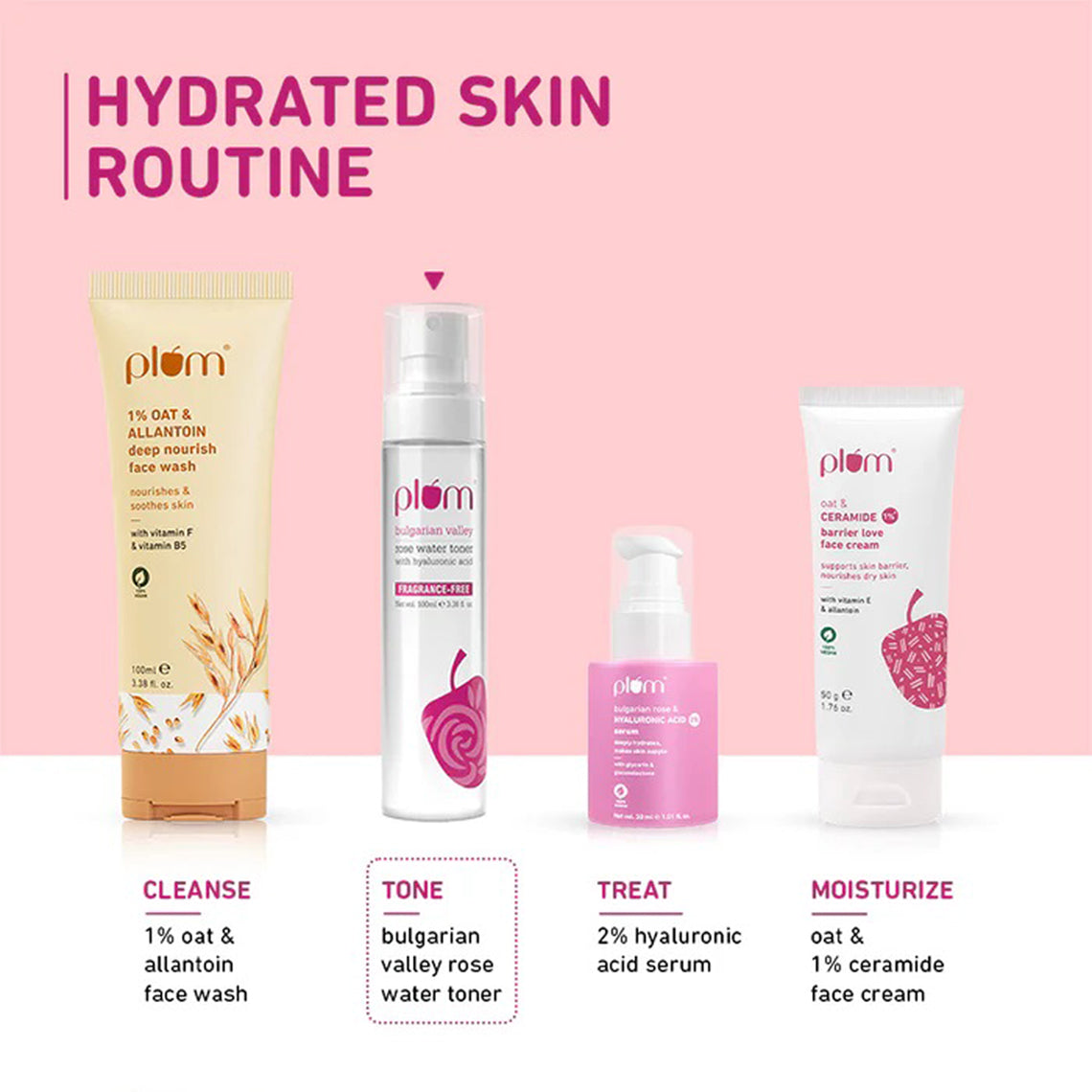 Plum Bulgarian Valley Rose Water Toner