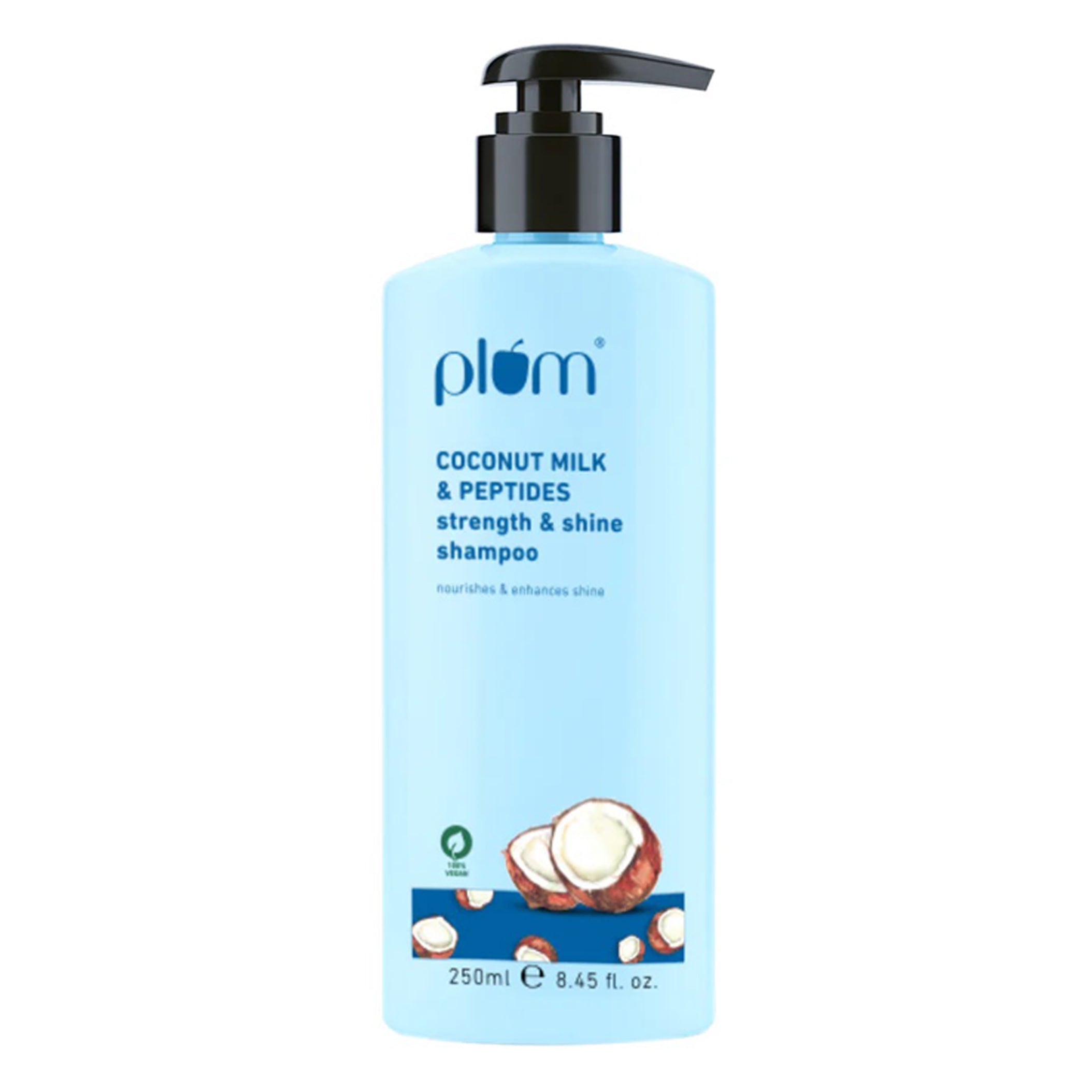 Plum Coconut Milk & Peptides Strength & Shine Shampoo 250Ml