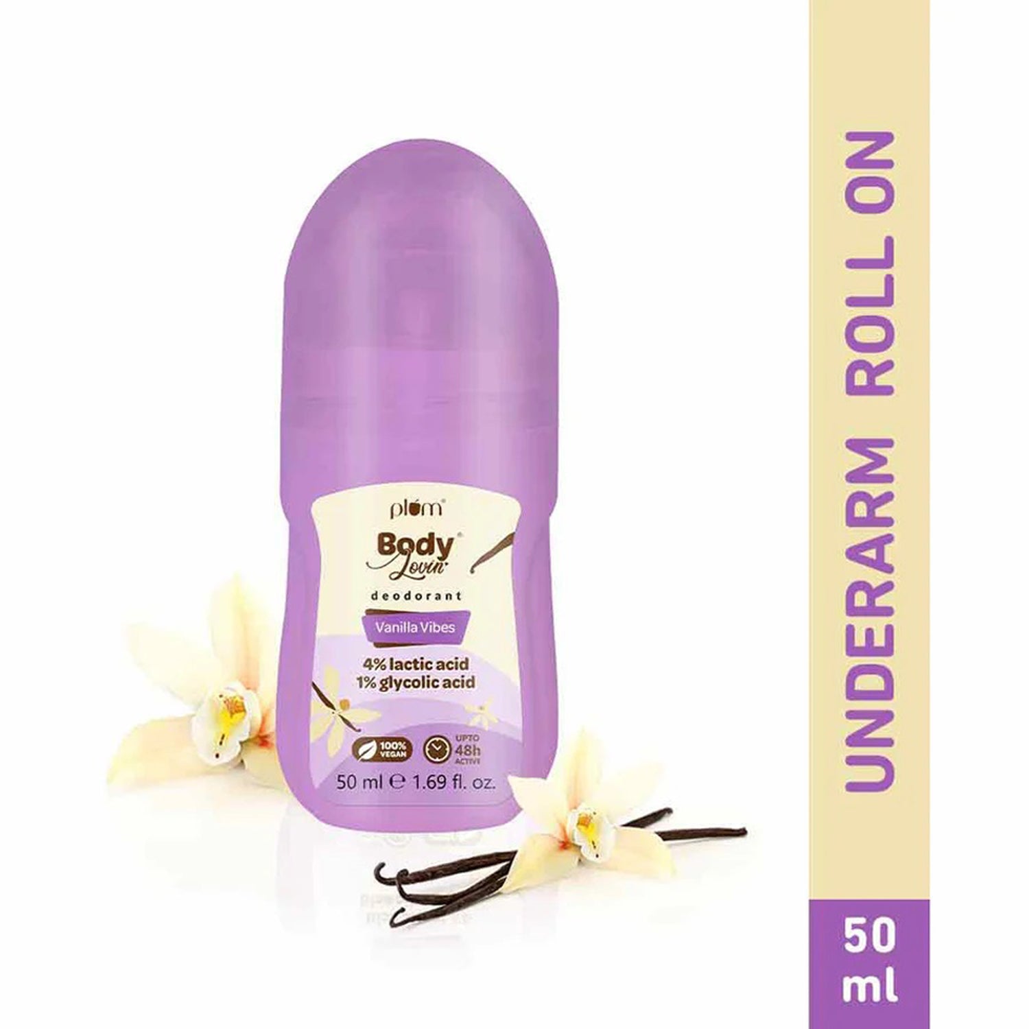 Plum Deodorant Roll On By Plum Bodylovin 50Ml