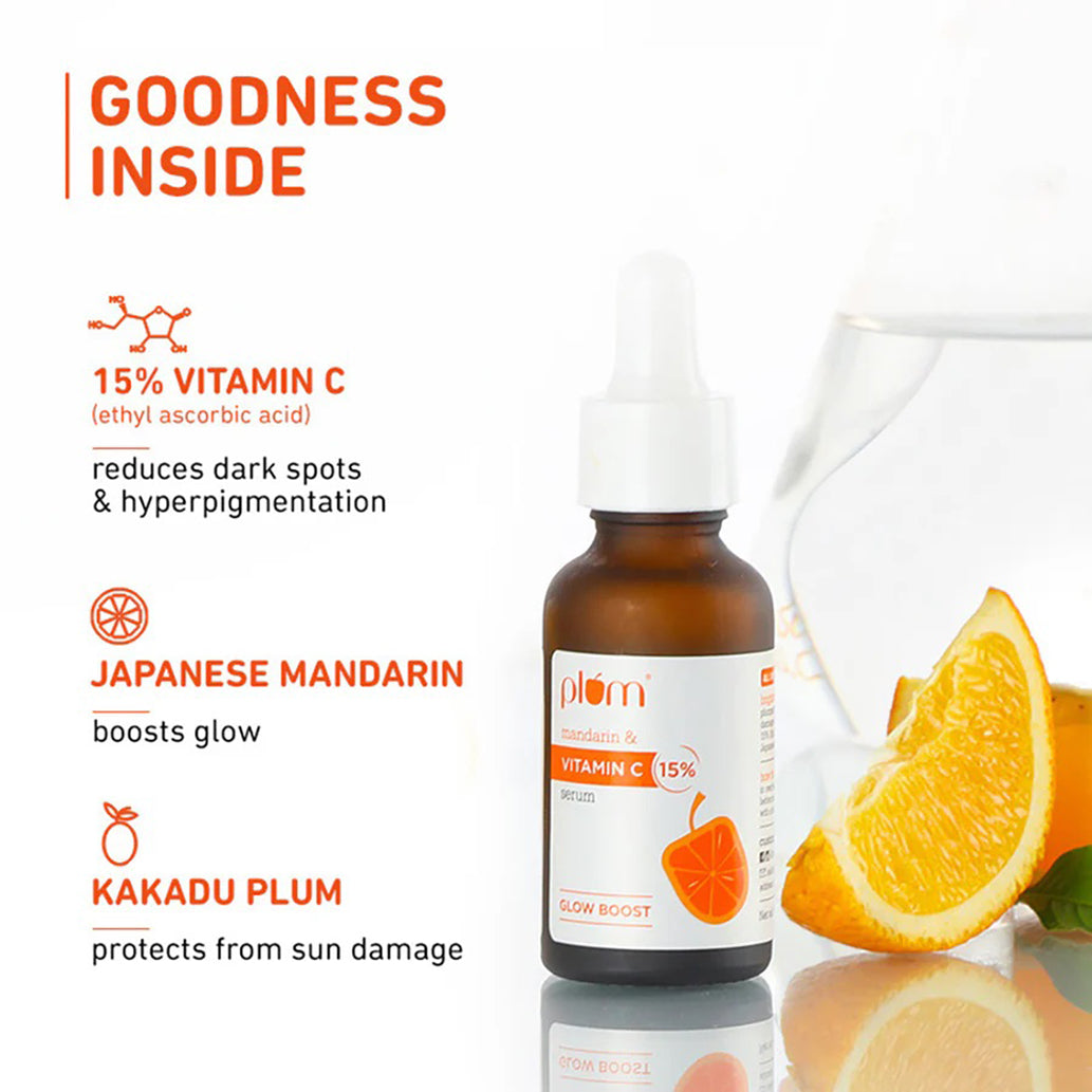 Plum 15Per Vitamin C Face Serum With Mandarin