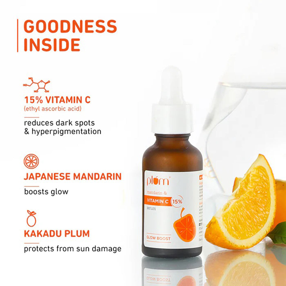 Plum 15Per Vitamin C Face Serum With Mandarin