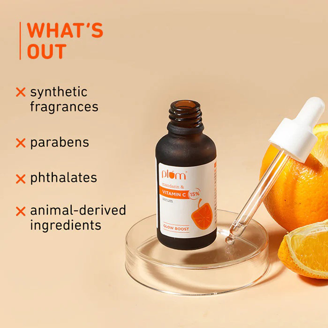 Plum 15Per Vitamin C Face Serum With Mandarin