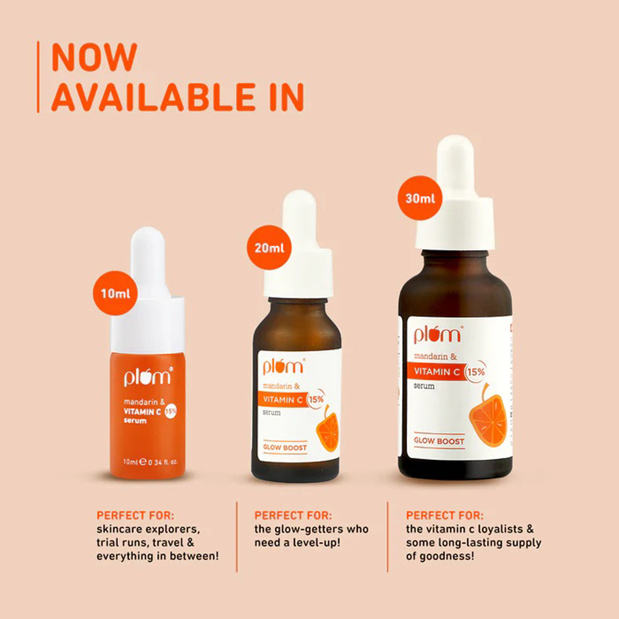 Plum 15Per Vitamin C Face Serum With Mandarin