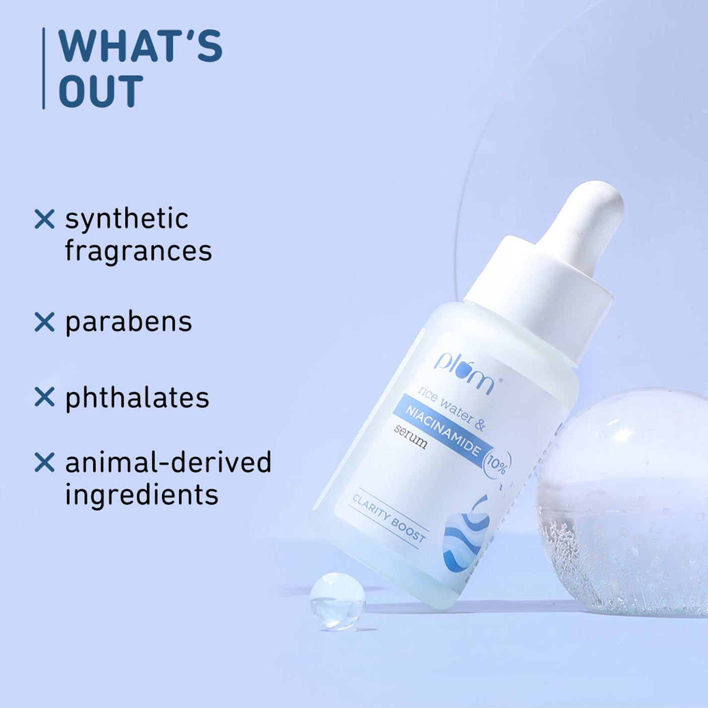 Plum 10Per Niacinamide Face Serum With Rice Water