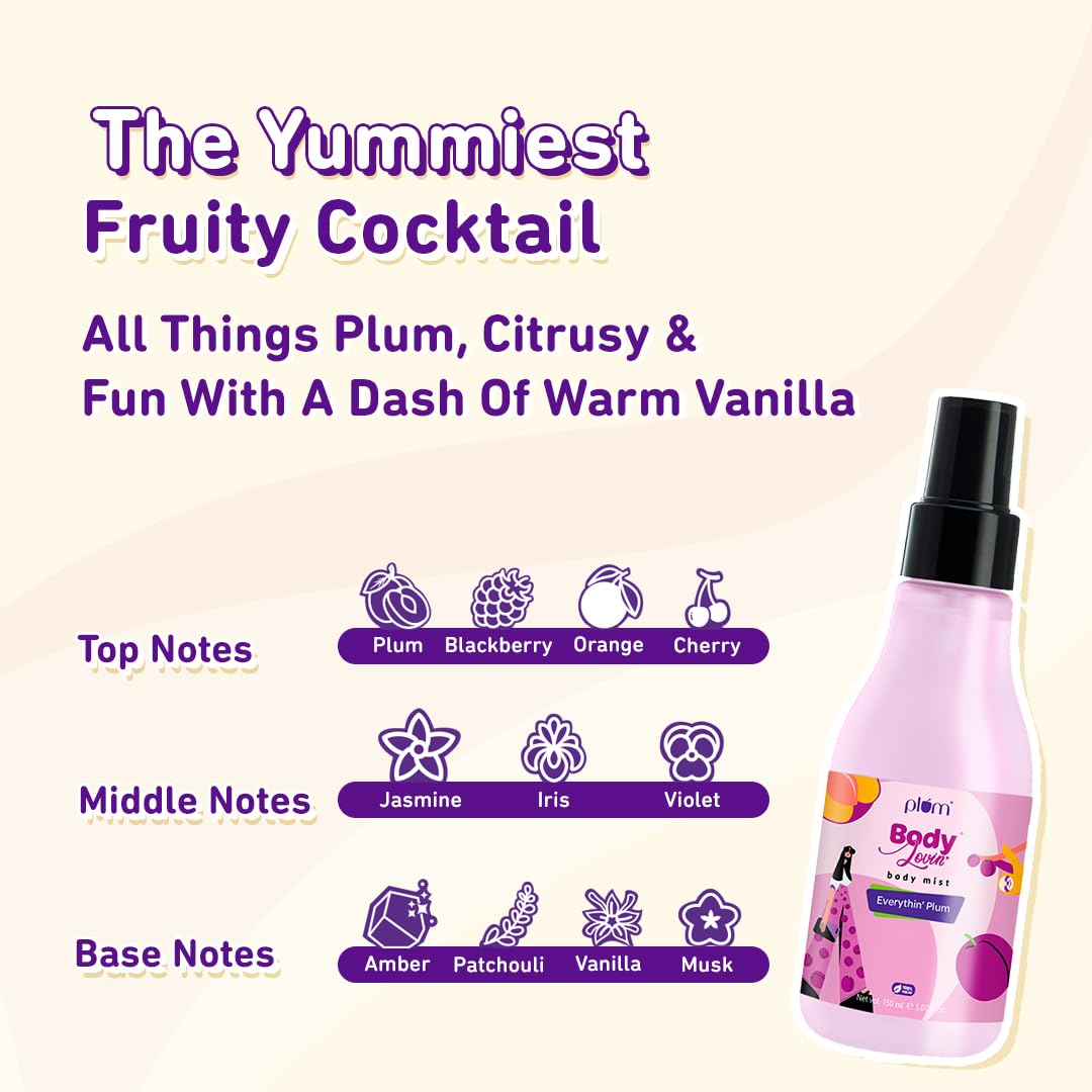 Plum Body Mist By Plum Bodylovin 150 Ml