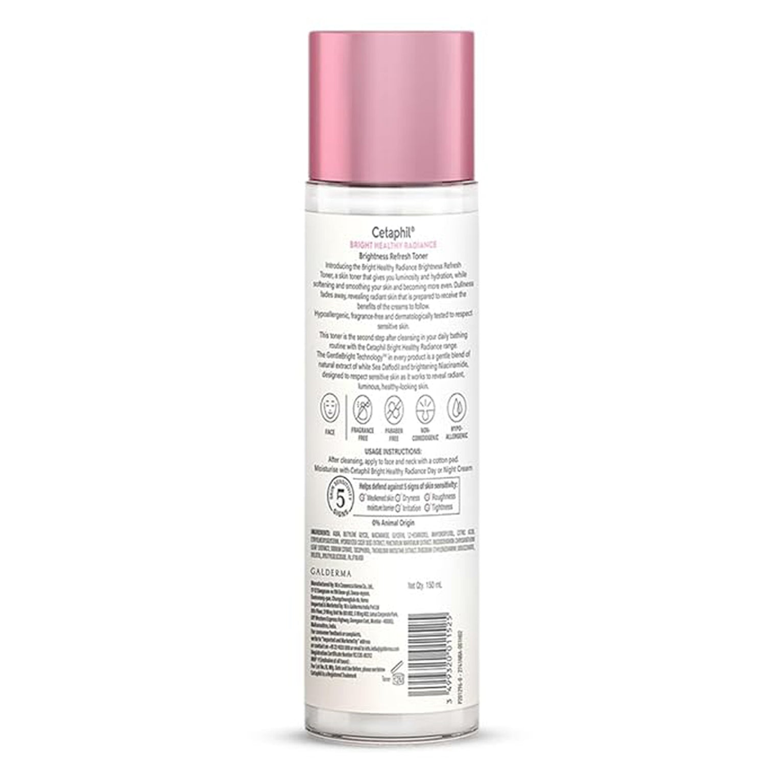 Cetaphil Bright Healthy Radiance Brightness Refresh Toner 150Ml
