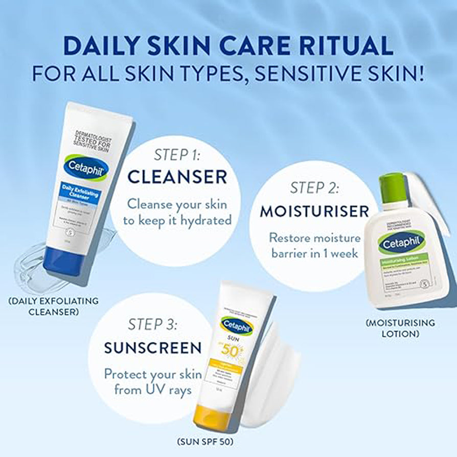 Cetaphil Daily Exfoliating Cleanser 178Ml