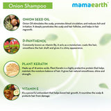 Mamaearth Onion Shampoo For Hair Fall Control And Reduction
