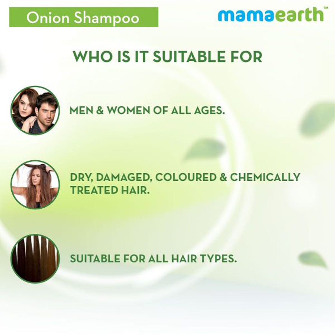 Mamaearth Onion Shampoo For Hair Fall Control And Reduction