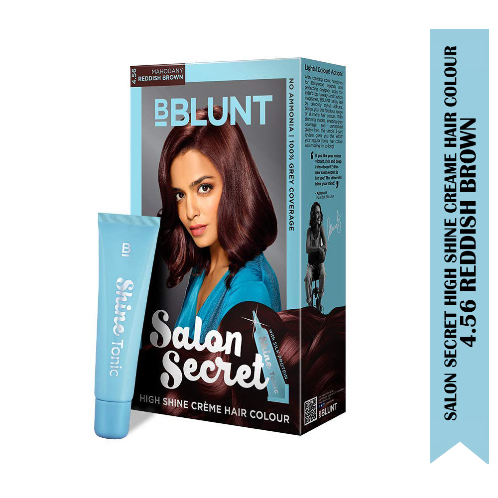 Bblunt Salon Secret High Shine Creame Hair Colour 50G, 50Ml, 8Ml