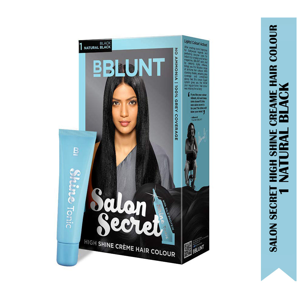 Bblunt Salon Secret High Shine Creame Hair Colour 50G, 50Ml, 8Ml
