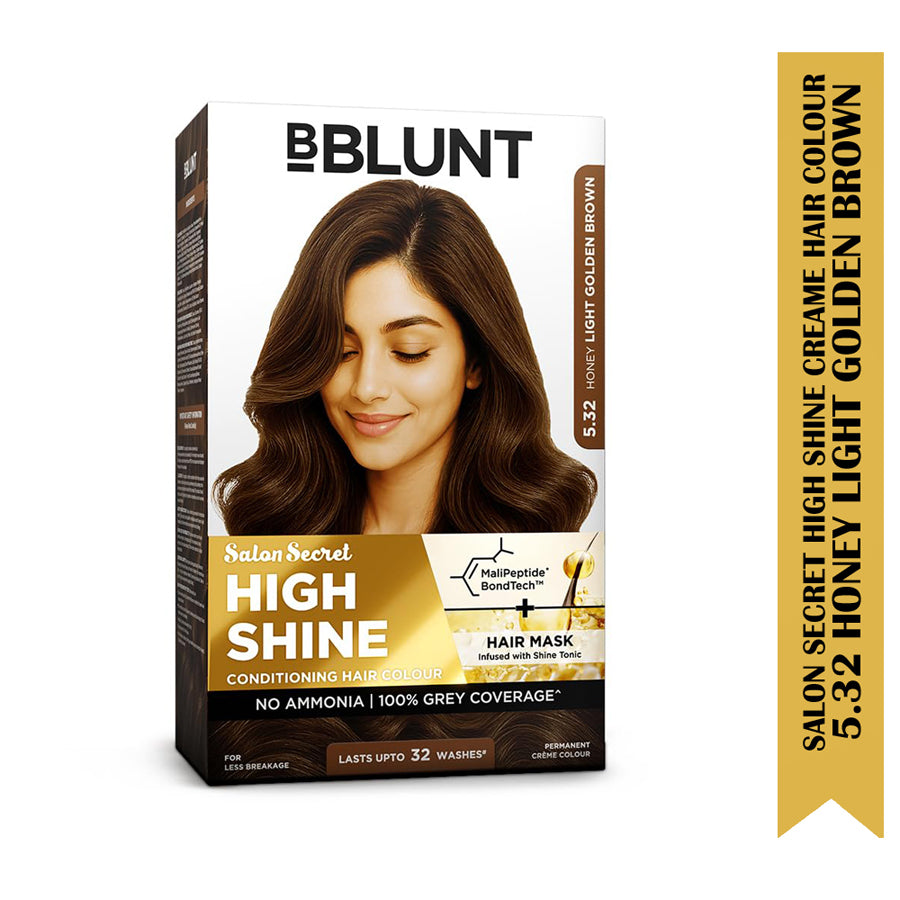 Bblunt Salon Secret High Shine Creame Hair Colour 50G, 50Ml, 8Ml