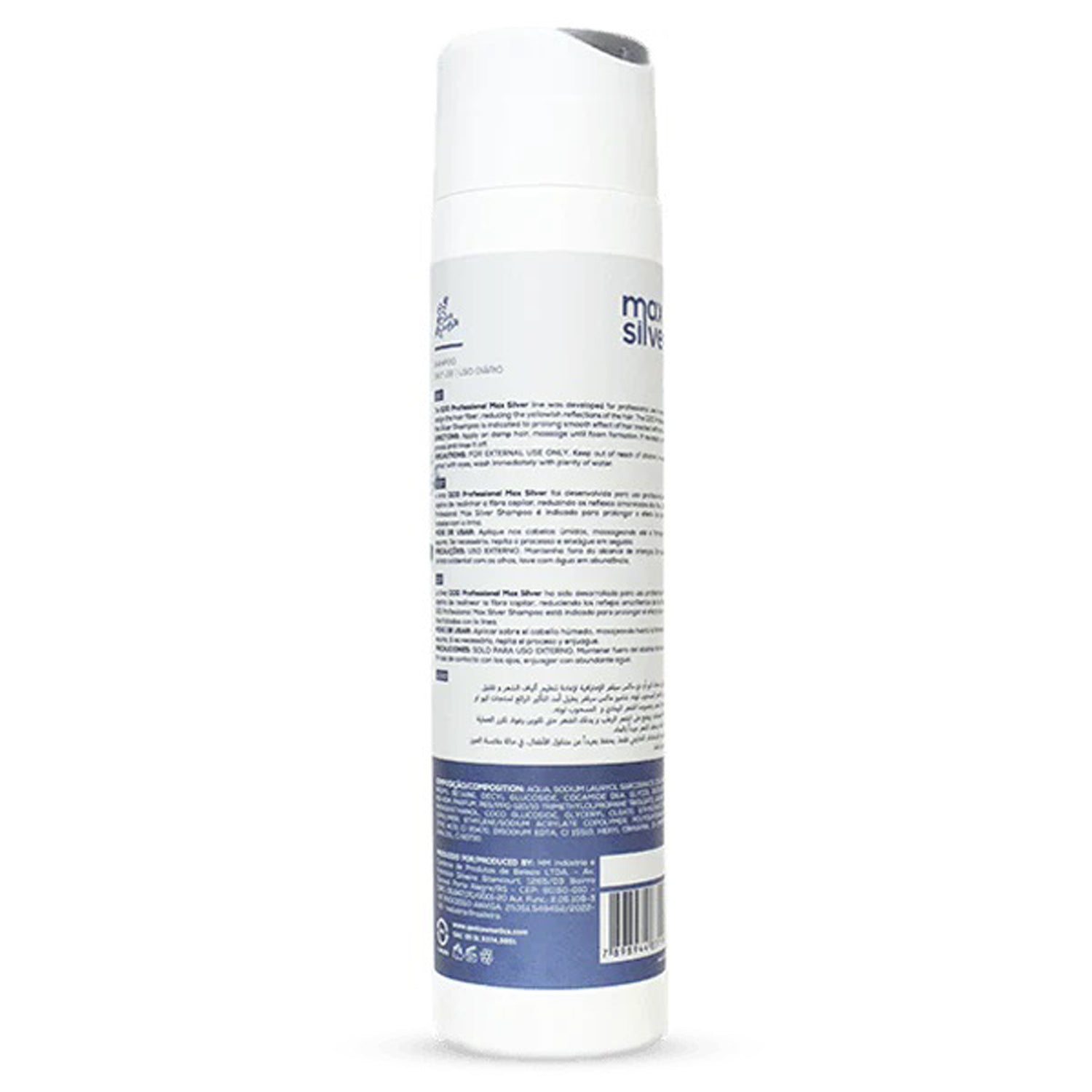Qod Professional Shampoo For Smooth & Platinum Max silver
