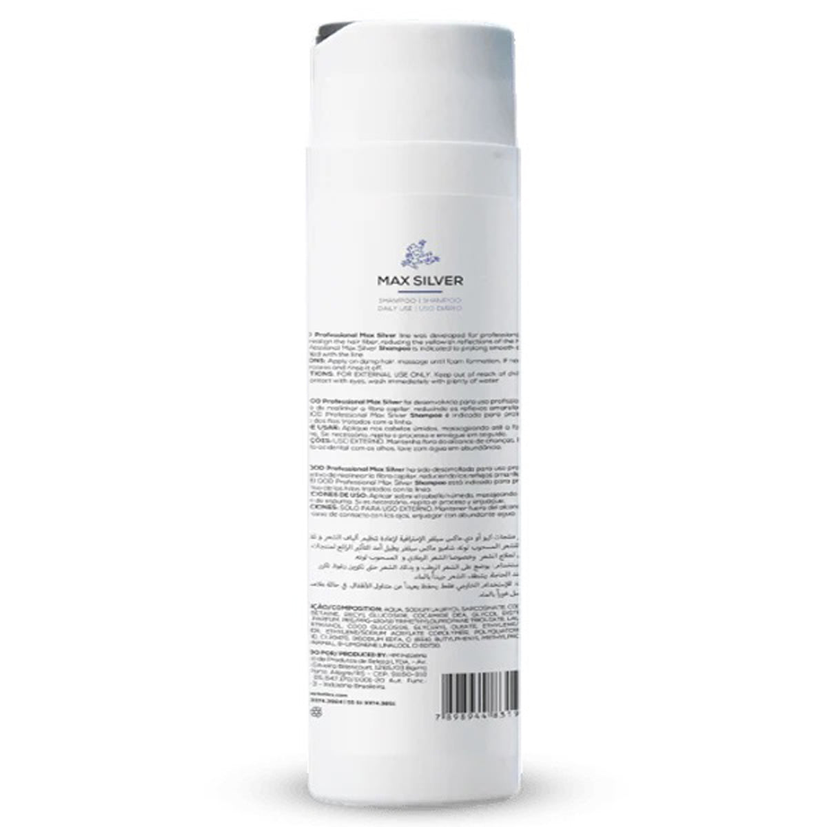 Qod Professional Shampoo For Smooth & Platinum Max silver