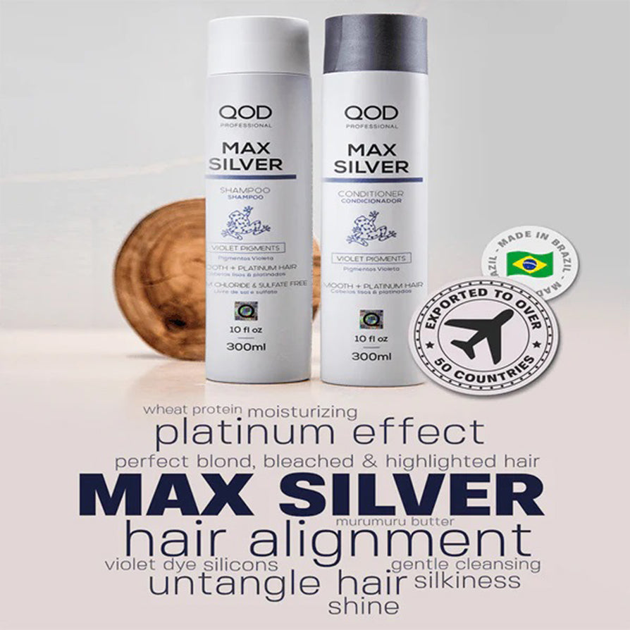 Qod Professional Shampoo For Smooth & Platinum