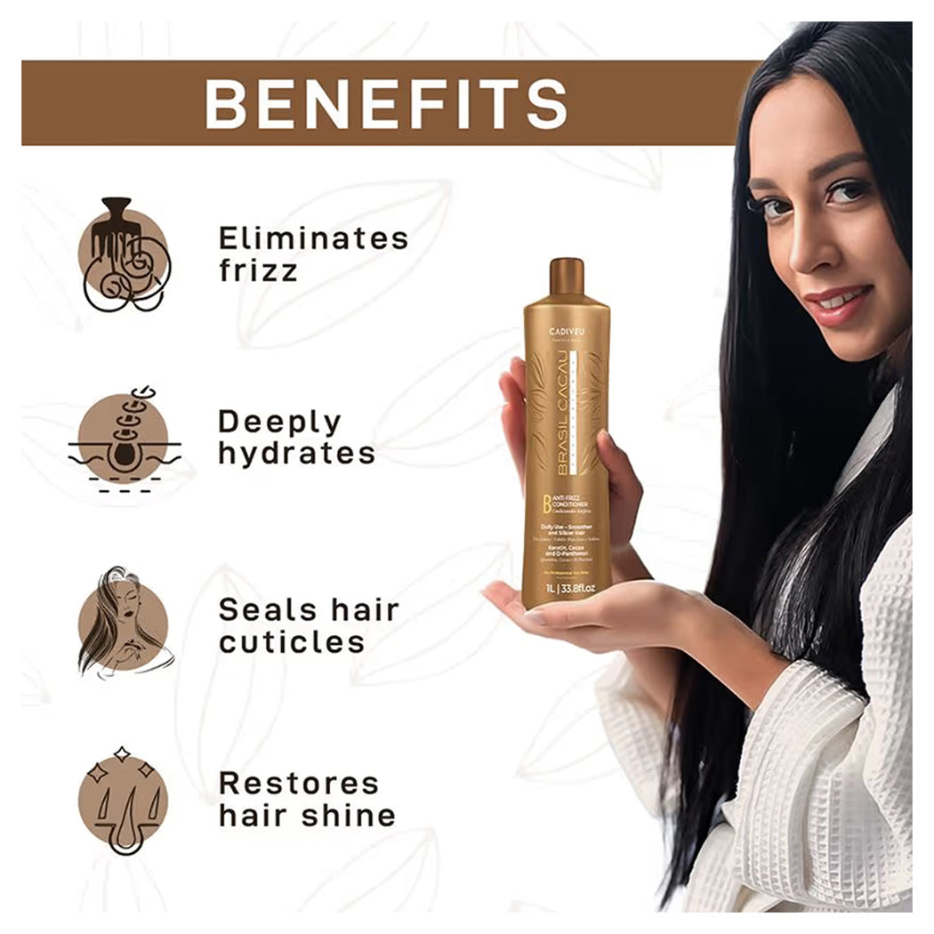 Brasil Cacau B Anti Frizz Conditioner