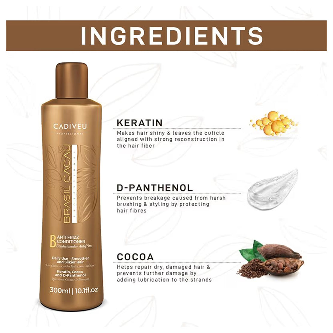 Brasil Cacau B Anti Frizz Conditioner