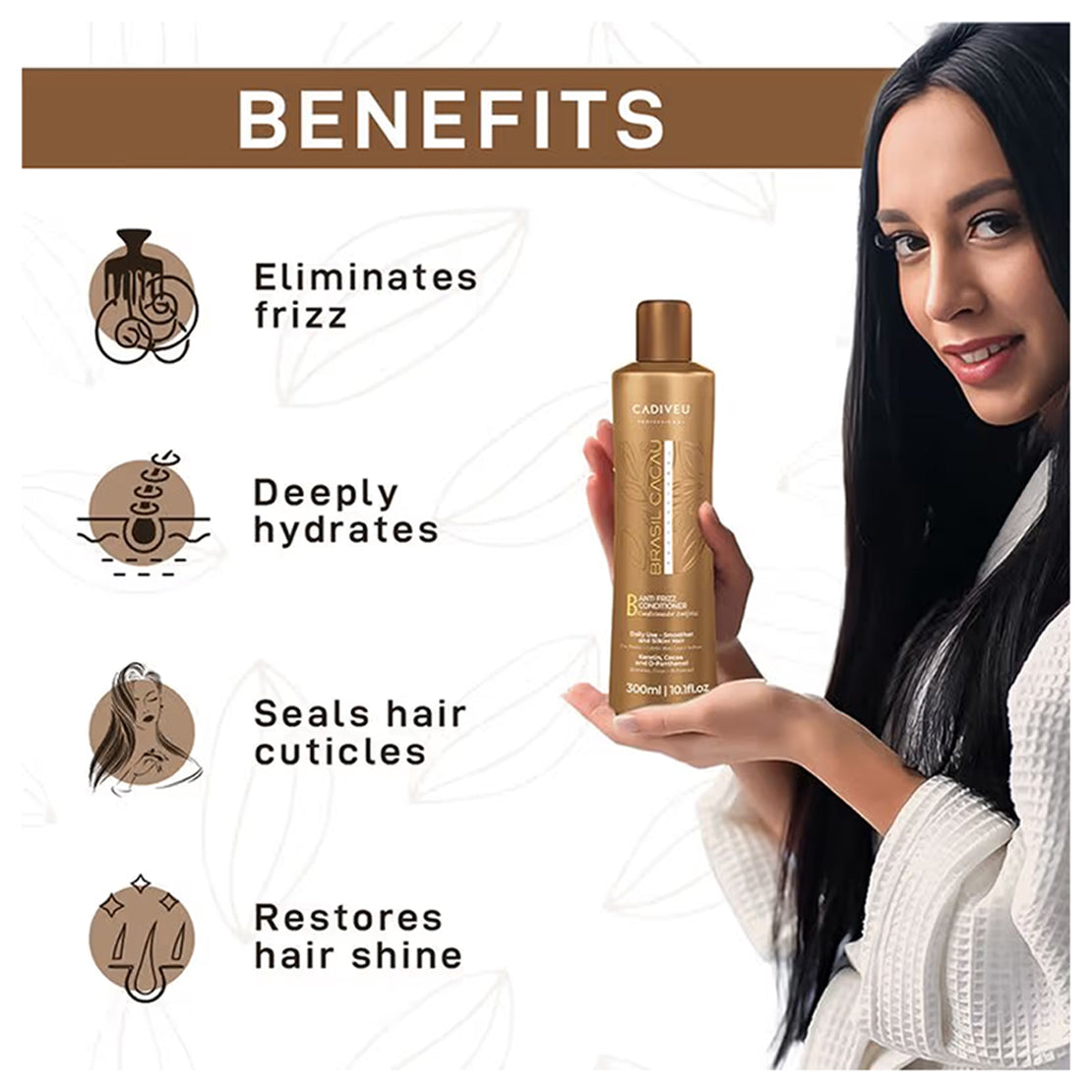 Brasil Cacau B Anti Frizz Conditioner