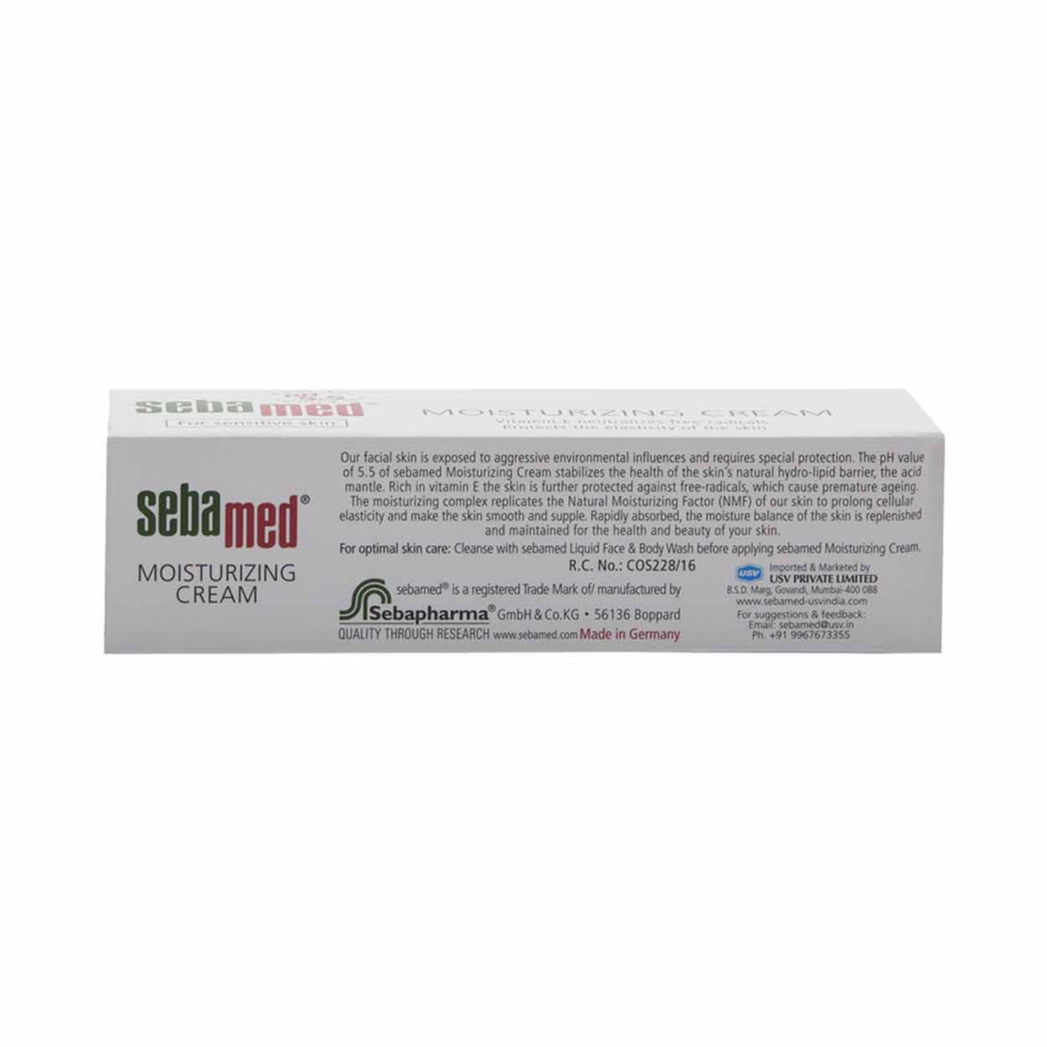 Sebamed Ph 5.5 Sensitive Skin Moisturing Cream 50Ml
