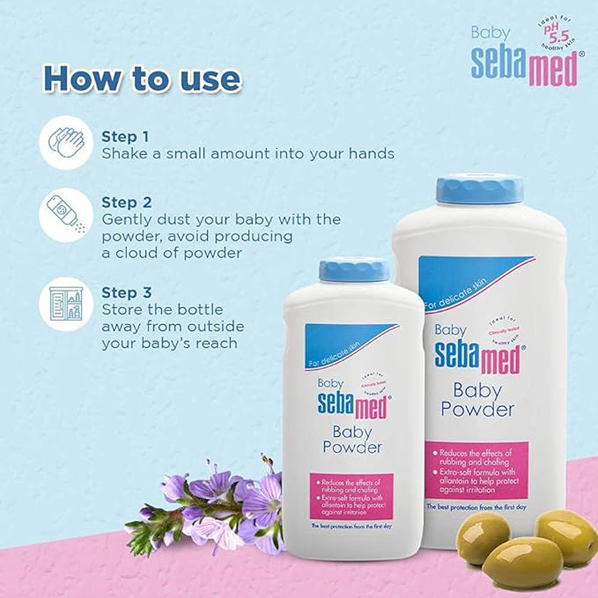 Sebamed Baby Ph 5.5 Powder With Honeysukle