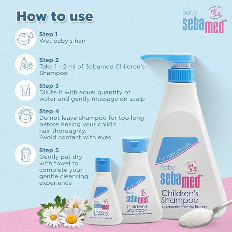 Sebamed Baby Ph 5.5 Shampoo With Camomile