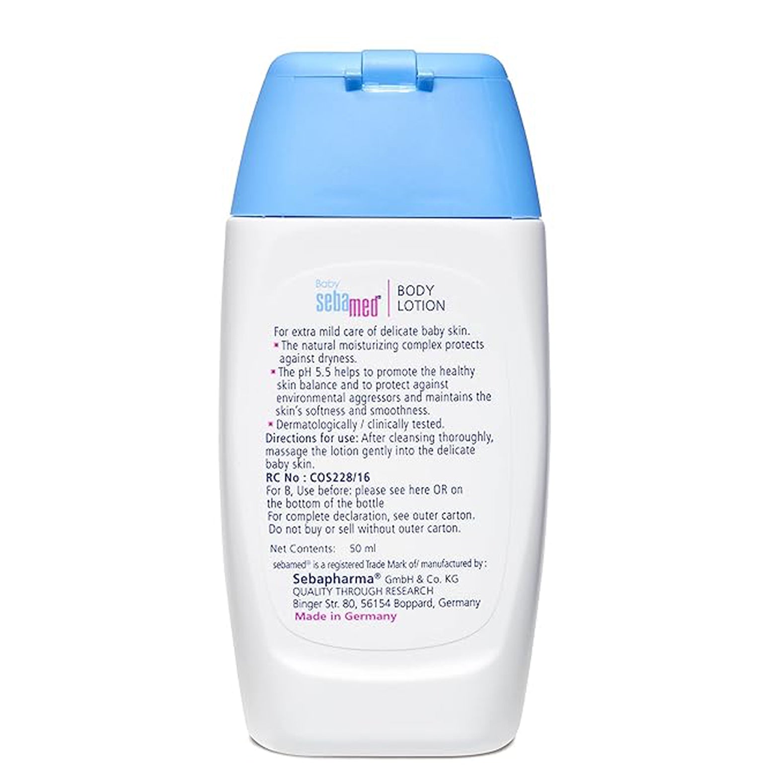 Sebamed Baby Ph 5.5 Body Lotion With Camomile
