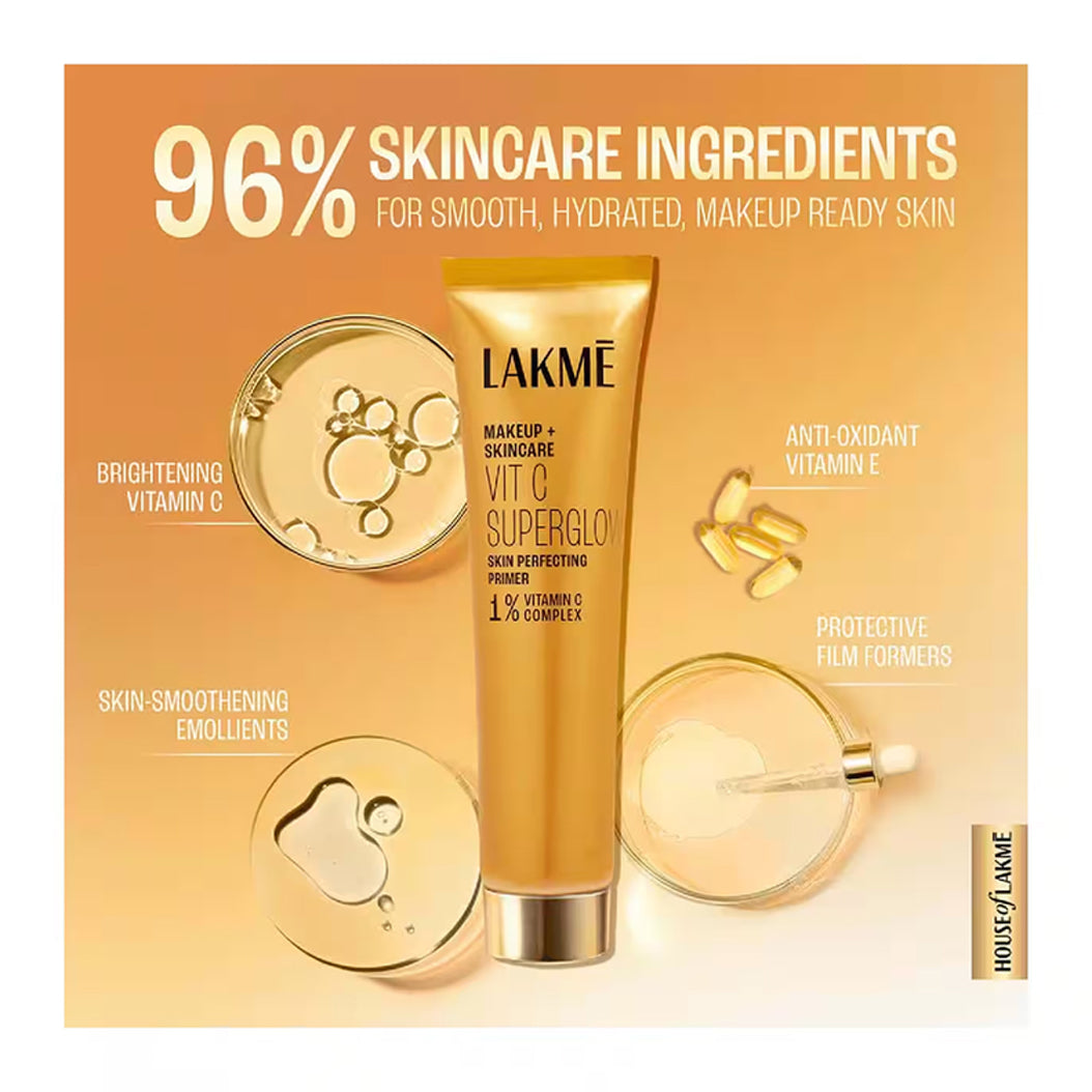 Lakme Vitamin C Superglow Skin Perfecting Primer 30Ml