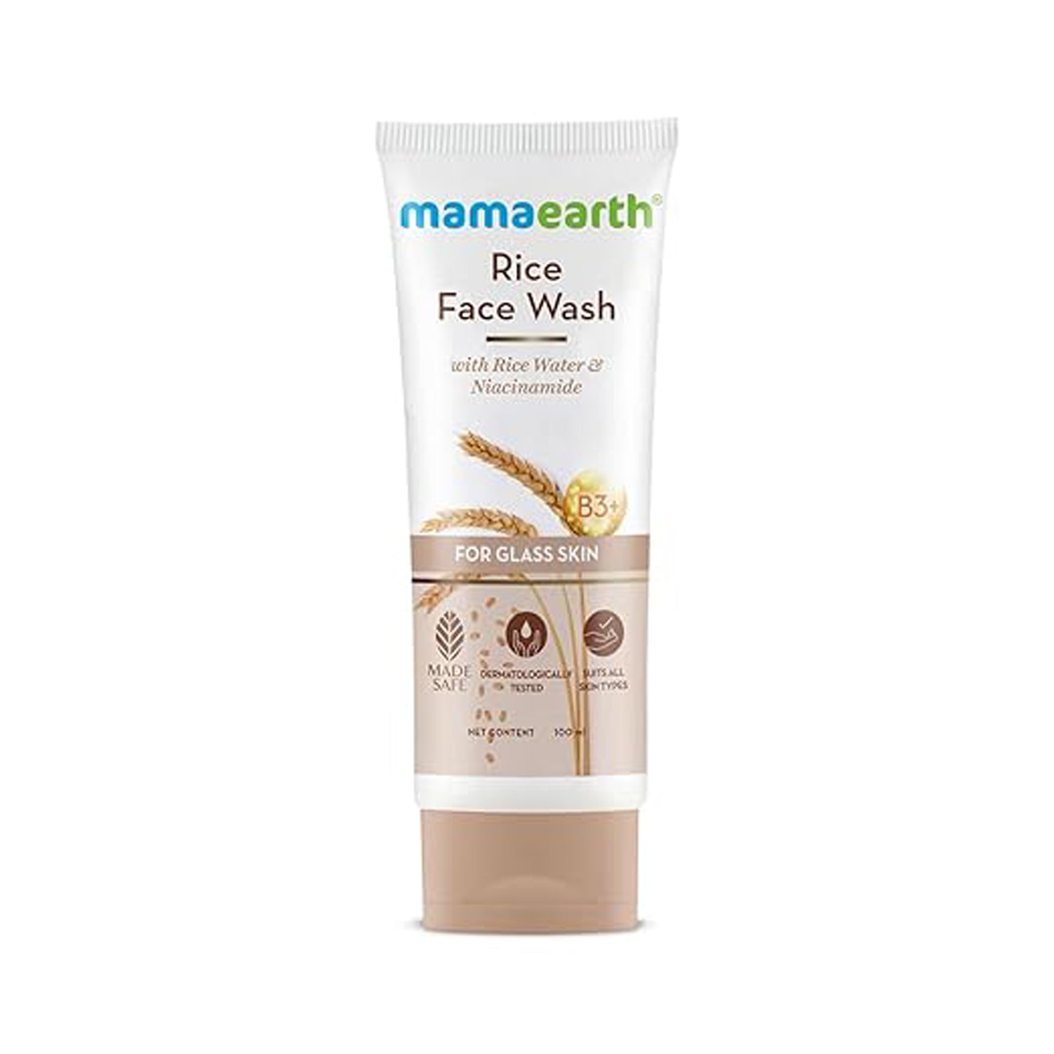 Mamaearth Rice Face Wash With Rice Water & Niacinamide