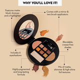 Sugar Contour De Force Eyes And Face Palette 20.3G