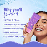 Aqualogica Illuminate+ Dewy Sunscreen Spf 50+