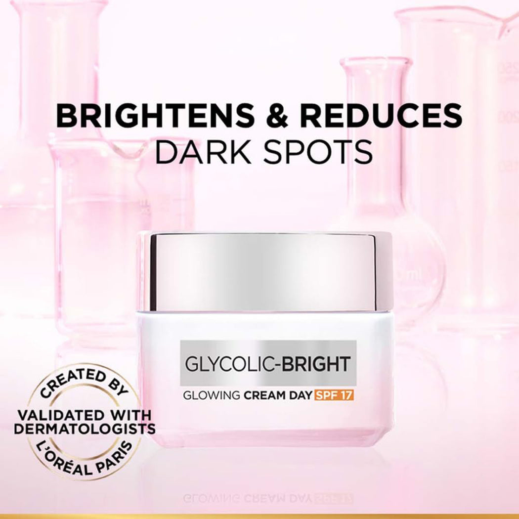 Loreal Paris S Glycolic Bright Day Cream With Spf 17