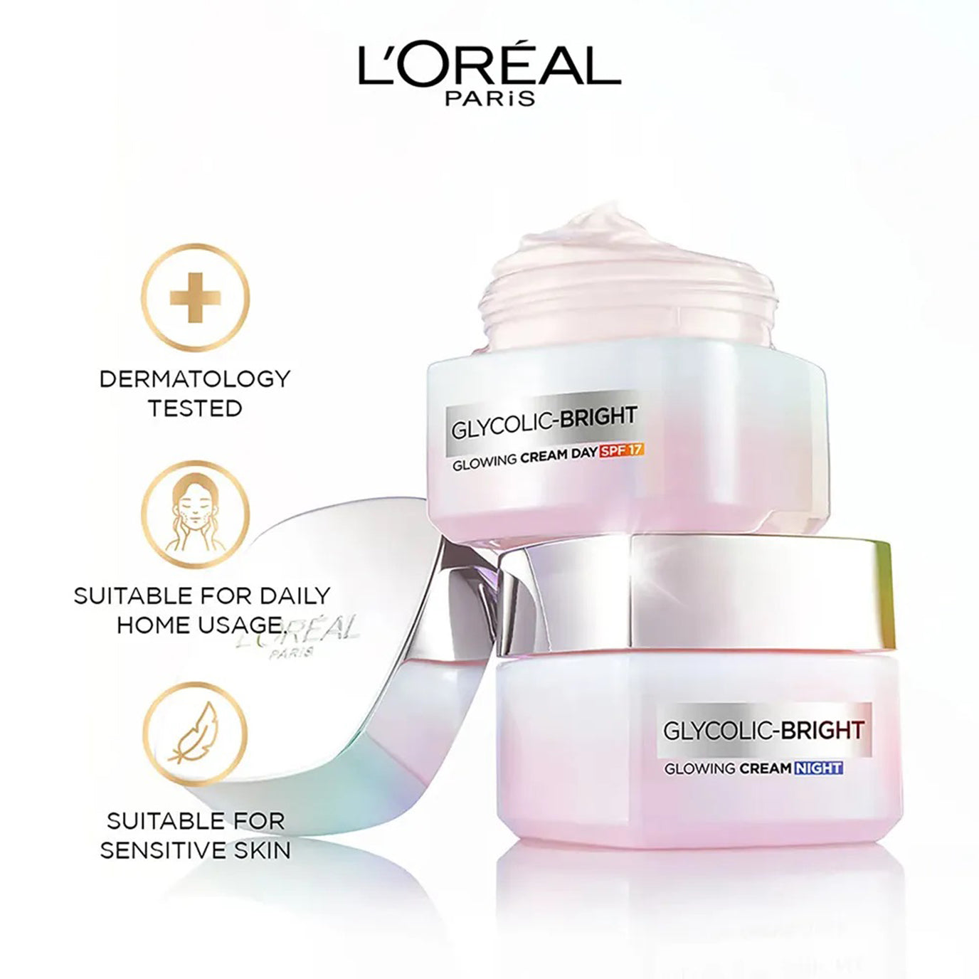 Loreal Paris S Day + Night Cream Combo 50+50Ml