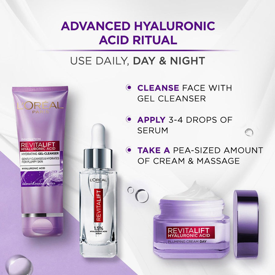 Loreal Paris S Revitalift Hyaluronic Acid Hydrating Gel Cleanser