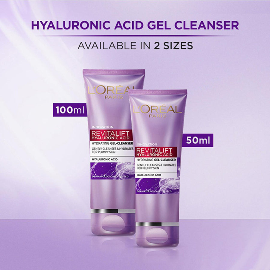 Loreal Paris S Revitalift Hyaluronic Acid Hydrating Gel Cleanser