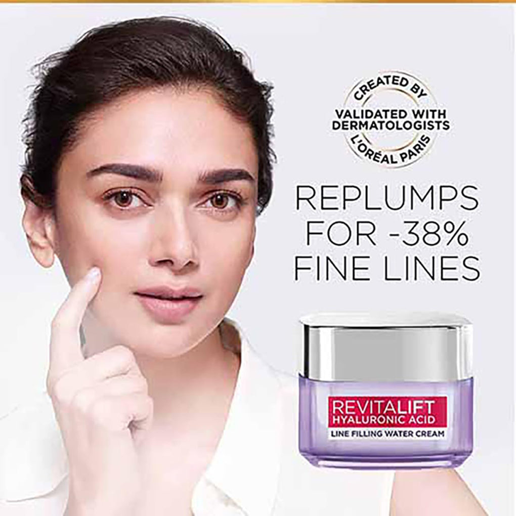Loreal Paris S Hyaluronic Acid Line Filling Water Cream
