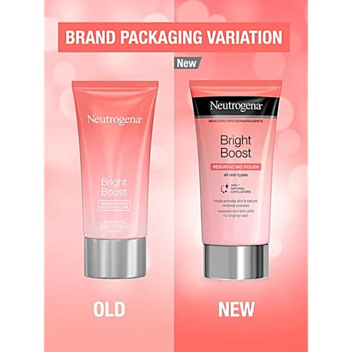 Neutrogena Bright Boost Resurfacing Micro Polish 75Ml
