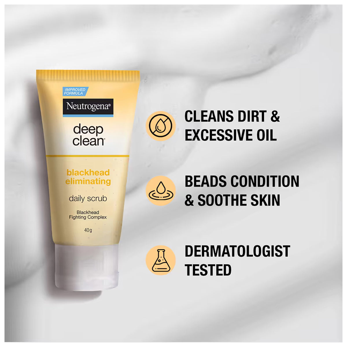 Neutrogena Deep Clean Blackhead Eliminating Daily Face Scrub