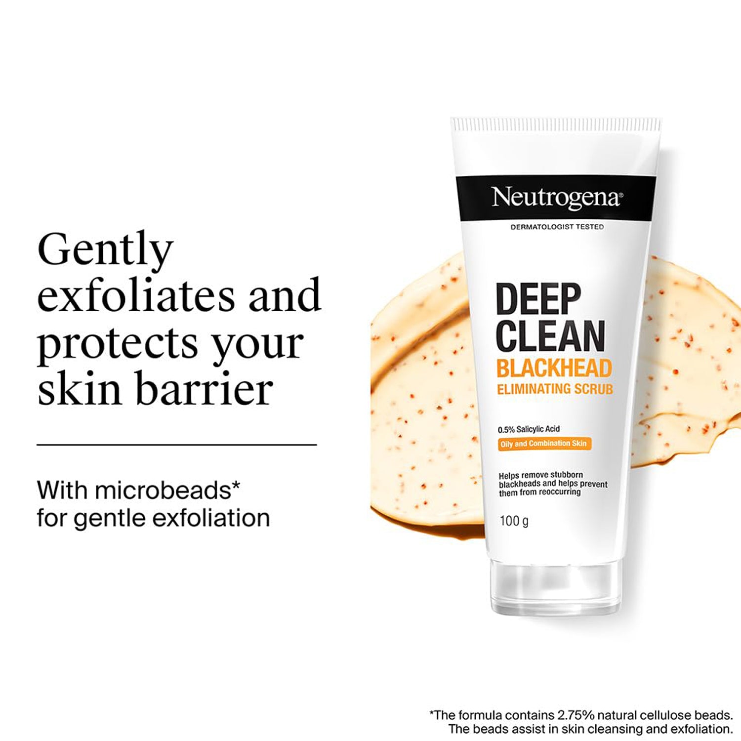 Neutrogena Deep Clean Blackhead Eliminating Daily Face Scrub