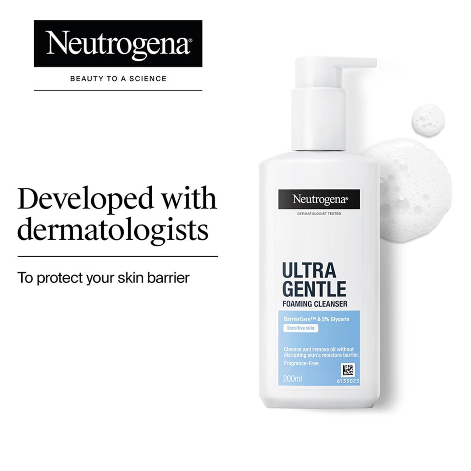 Neutrogena Ultra Gentle Daily Cleanser For Oily Skin 200Ml