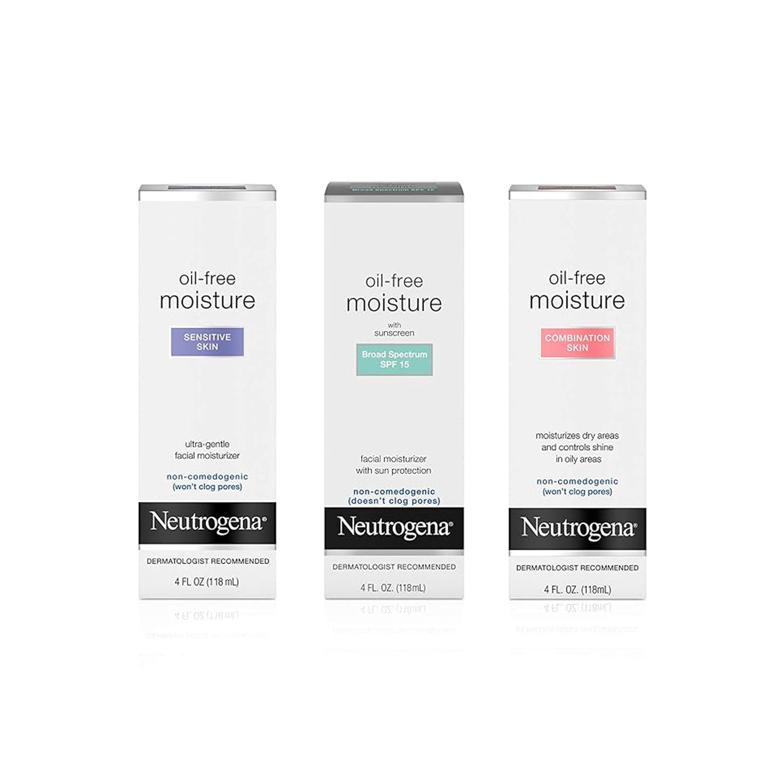 Neutrogena Oil Free Moisture Combination Skin 118Ml
