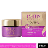 Lotus Herbals Y Youthrx Anti Ageing Nourishing Night Cream For Women