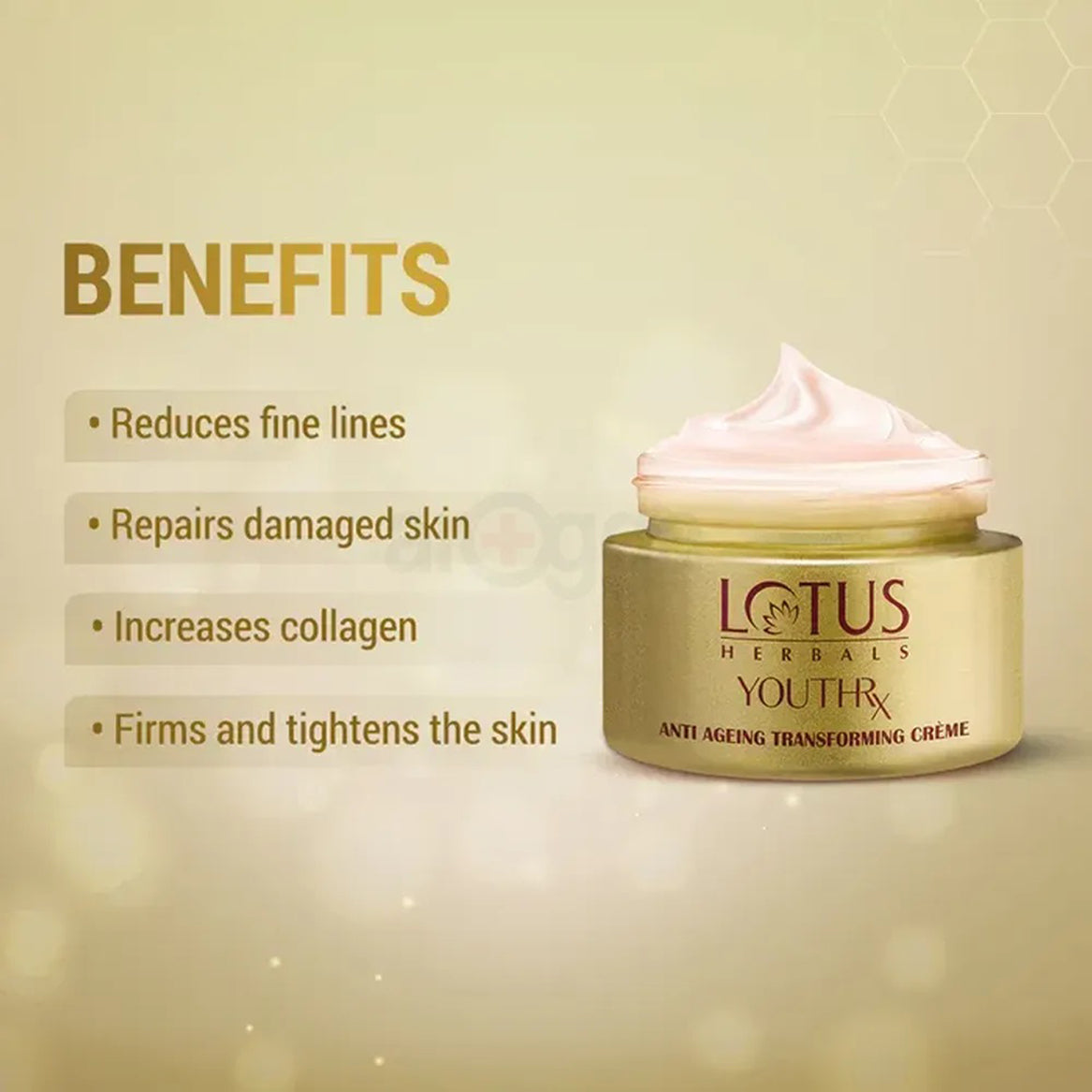 Lotus Herbals Y Youthrx Anti Ageing Nourishing Night Cream For Women
