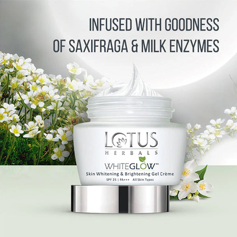 Lotus Whiteglow Skin Brightening Gel Creme Spf25