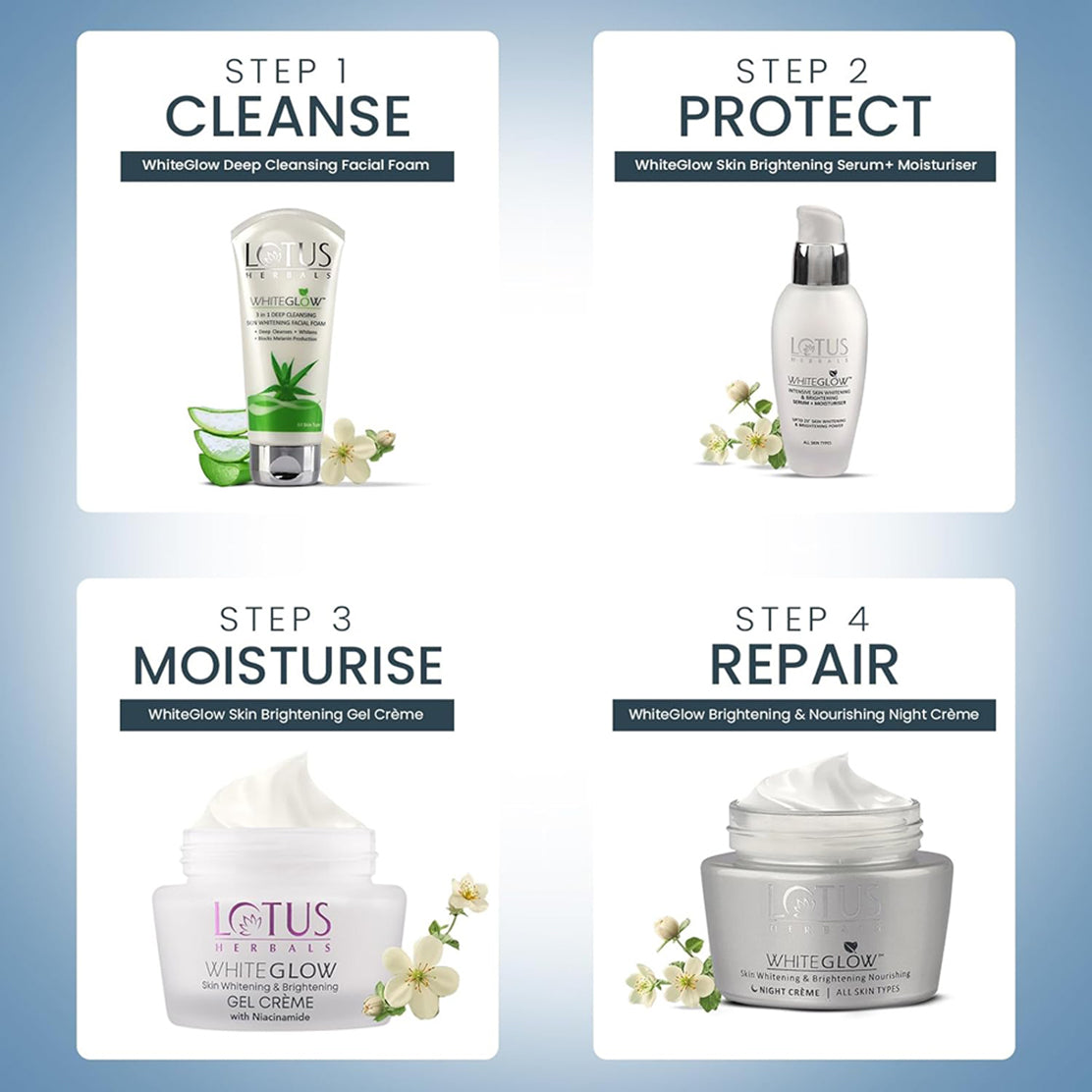 Lotus Whiteglow Skin Brightening & Nourishing Night Ceram