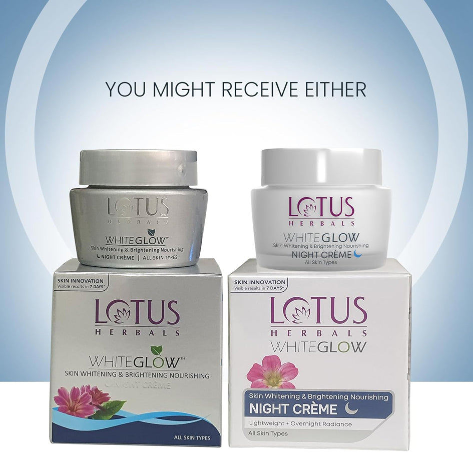 Lotus Whiteglow Skin Brightening & Nourishing Night Ceram