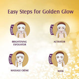 Lotus Radiant Gold Cellular Glow Facial Kit 170G*4N