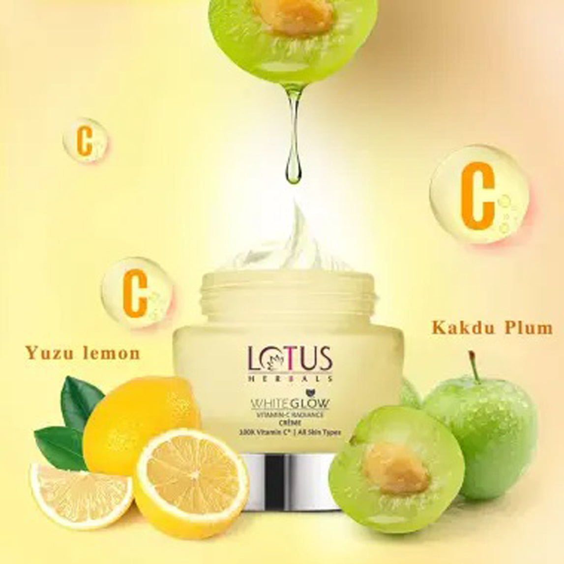 Lotus Whiteglow Vitamin-C Radiance Gel Creme Spf 20 Pa+++